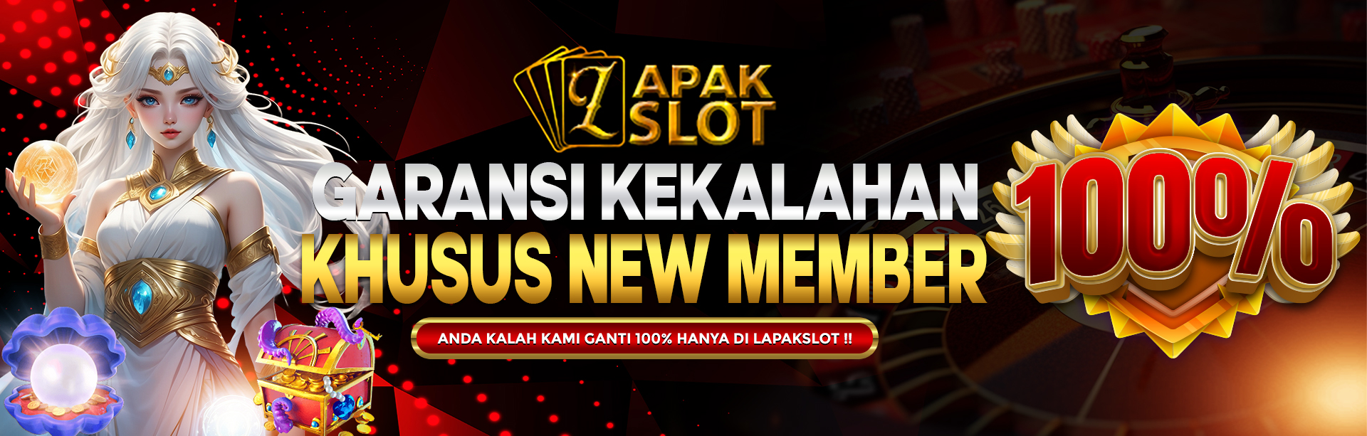 GARANSI KEKALAHAN ( MEMBER FIRST DEPOSIT )	