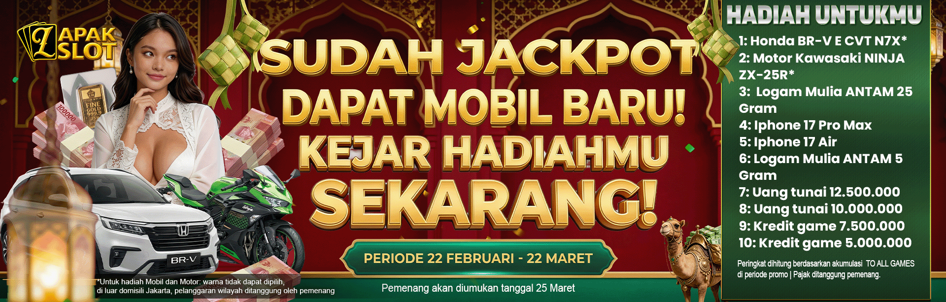 BONUS PANJAT TURNOVER