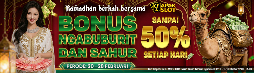 BONUS SPECIAL NGABUBURIT BERSAMA LAPAKSLOT